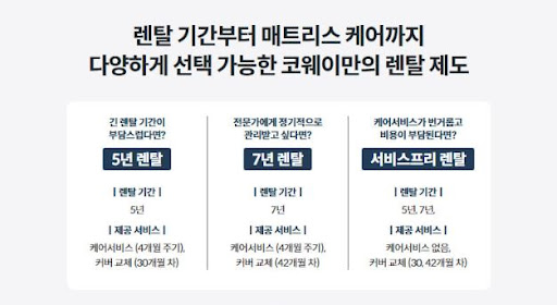 웅진코웨이침대렌탈 무이자 할부 가능할까
